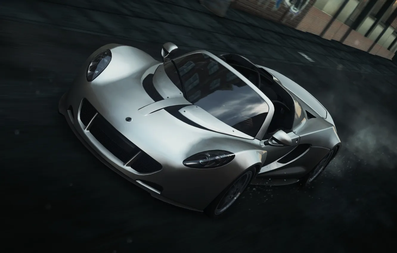 Photo wallpaper car, Need for Speed, EA Games, Most Wanted 2012, Hennessey Venom GT Spyder