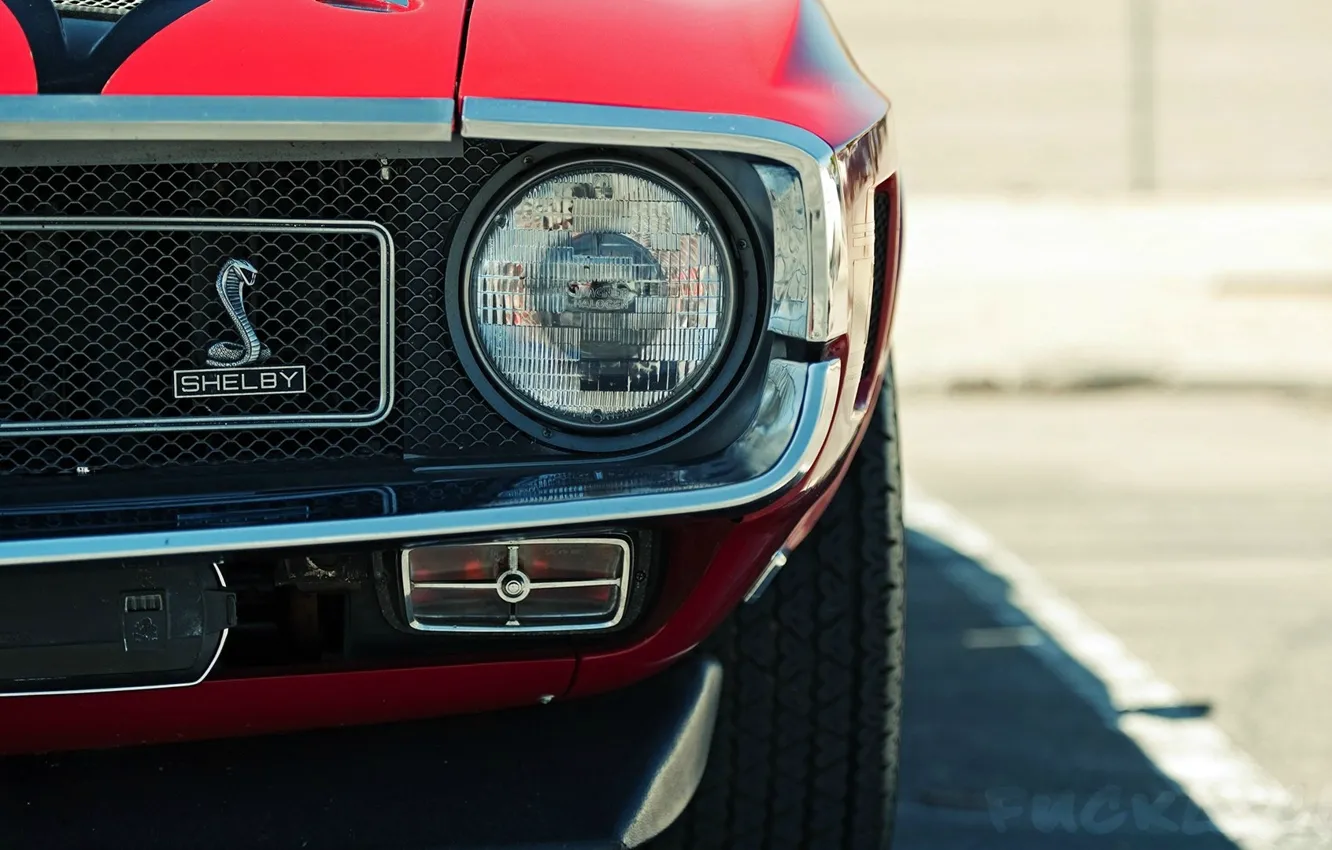 Photo wallpaper Shelby, wallpaper, cars, Cobra, speedhunters, headlights, FuckasCar