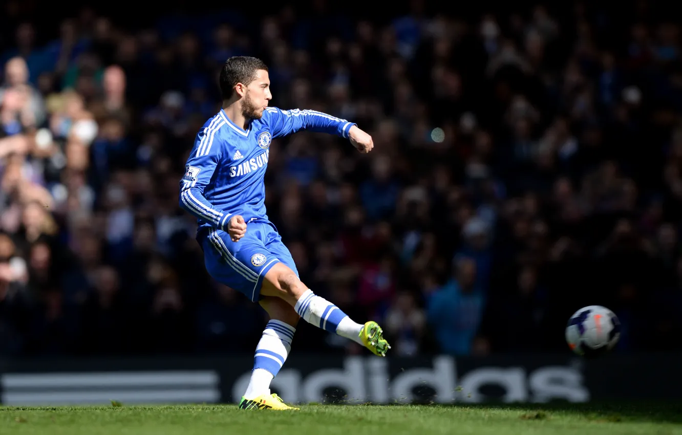 Photo wallpaper football, the ball, club, player, stadium, Nike, Chelsea, Chelsea