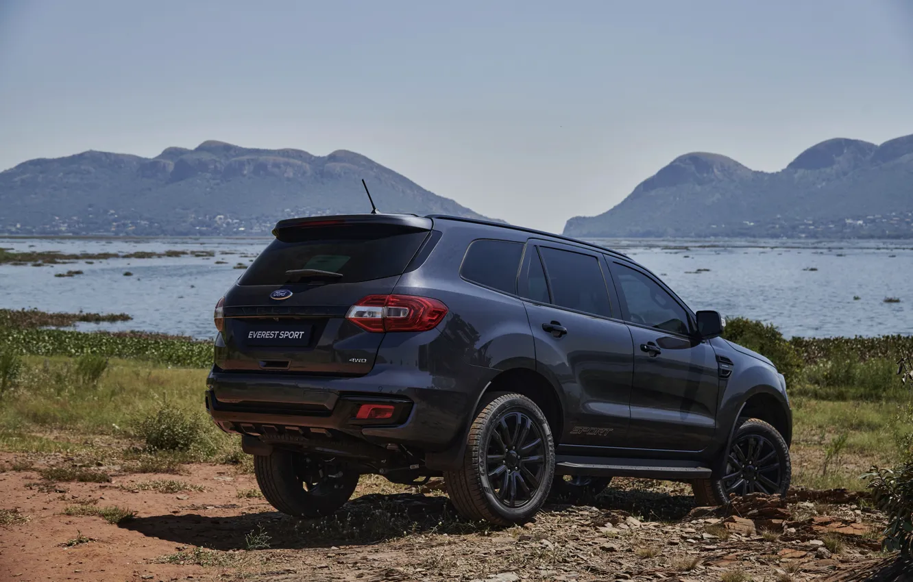 Photo wallpaper coast, Ford, Sport, Everest, 4WD, 2021