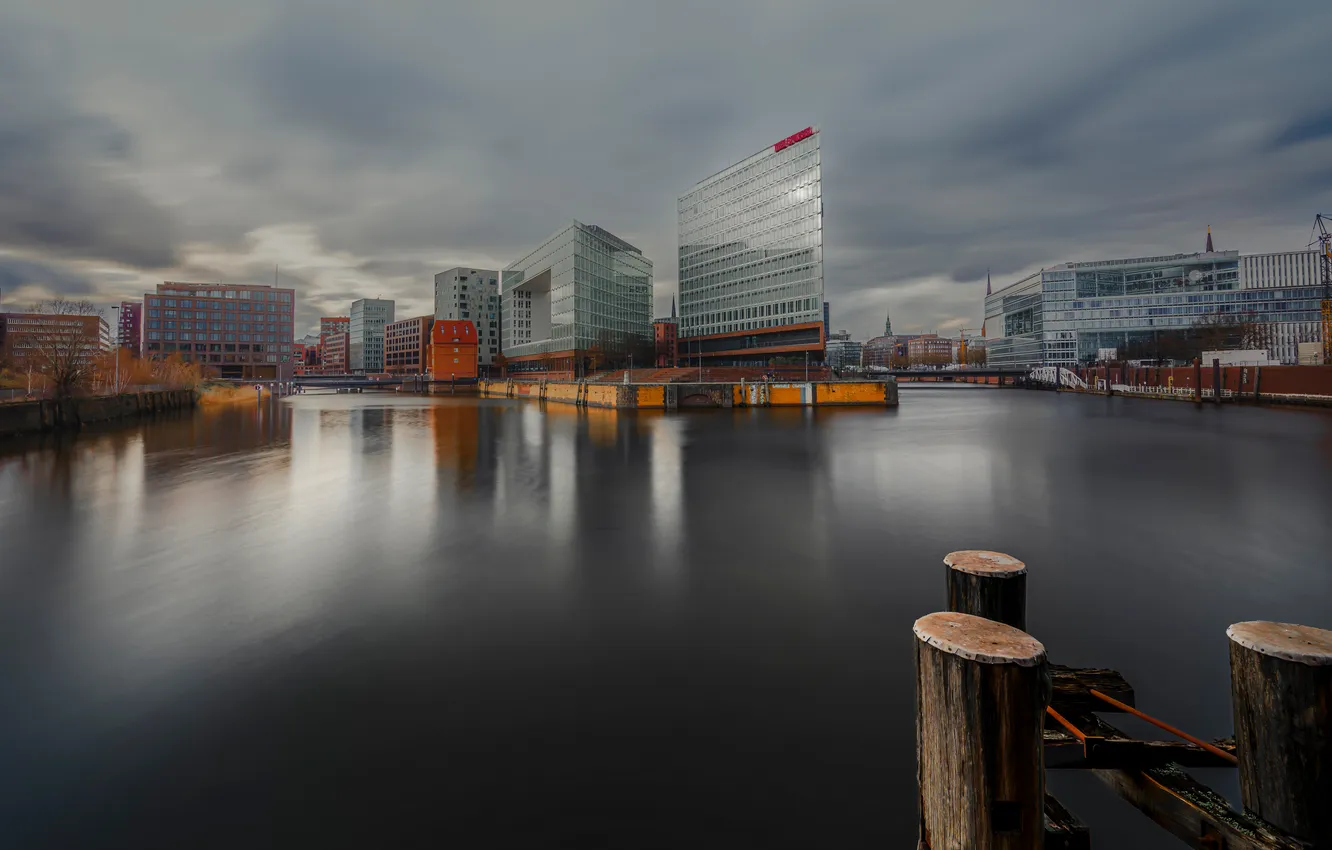Photo wallpaper building, Germany, Hamburg