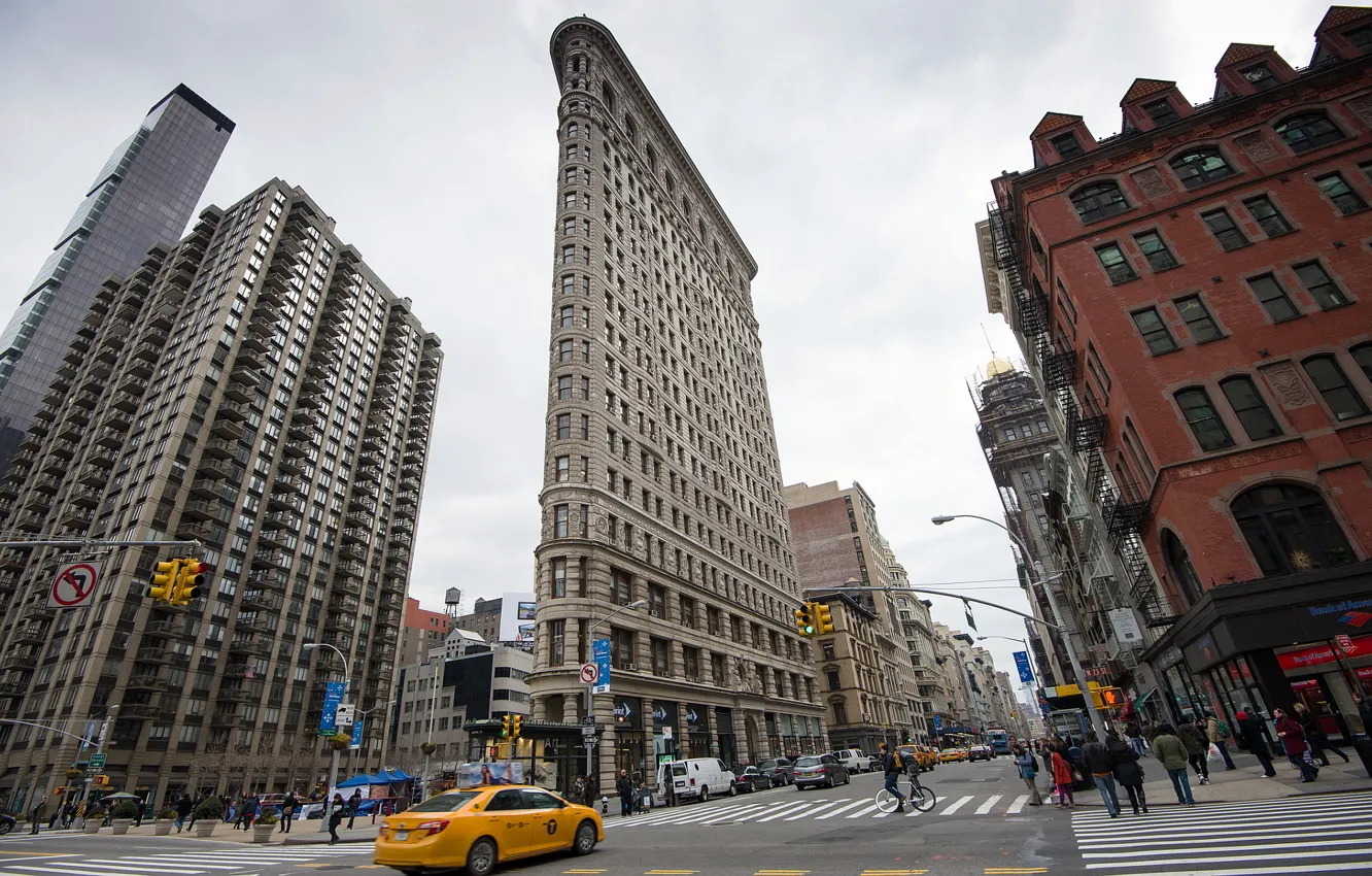Photo wallpaper New York, and, New-York, Avenue, avenue, Broadway, Broadway, 5Th