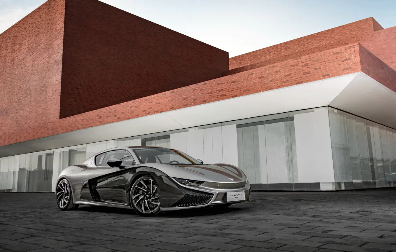 Photo wallpaper Concept, 2018, electric car, Qiantu, K50