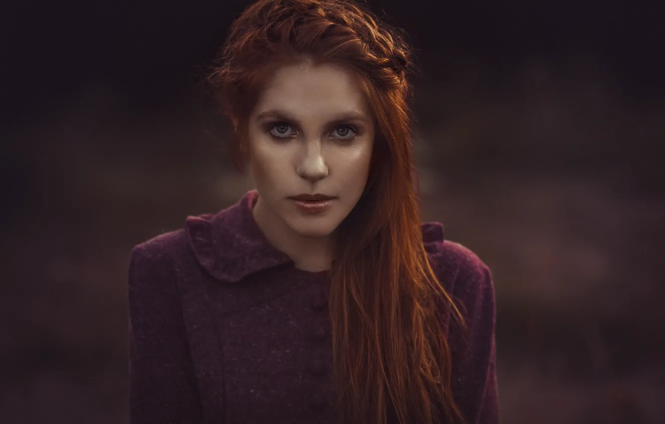 Photo wallpaper hairstyle, redhead, Save me