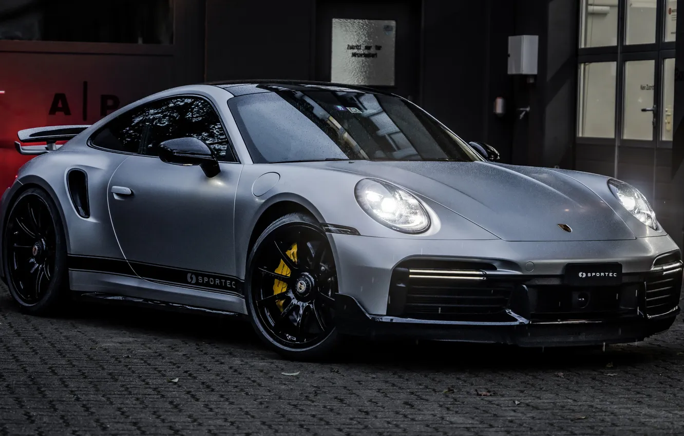 Photo wallpaper Porsche, Turbo S, 992, Sportec
