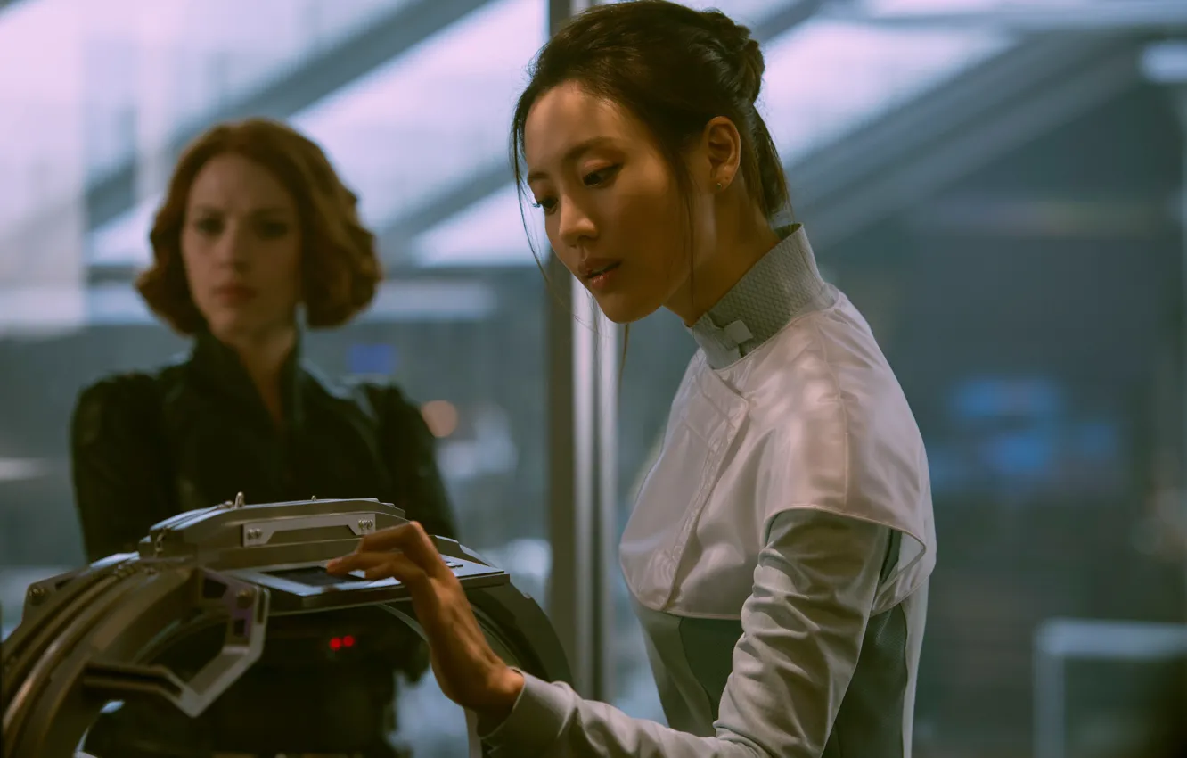 Photo wallpaper Scarlett Johansson, The Avengers, Avengers:Age Of Ultron, Claudia Kim