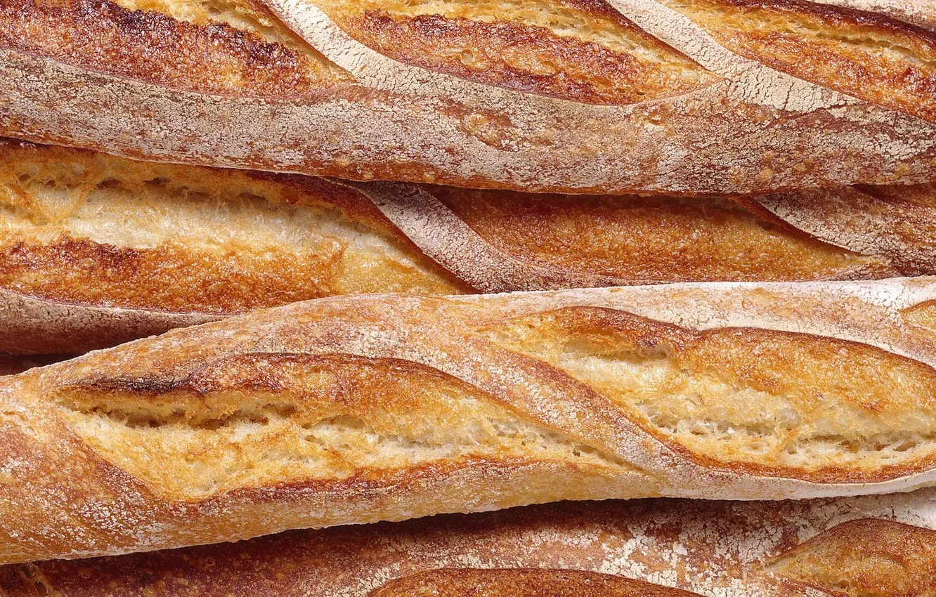 Photo wallpaper food, bread, French bread