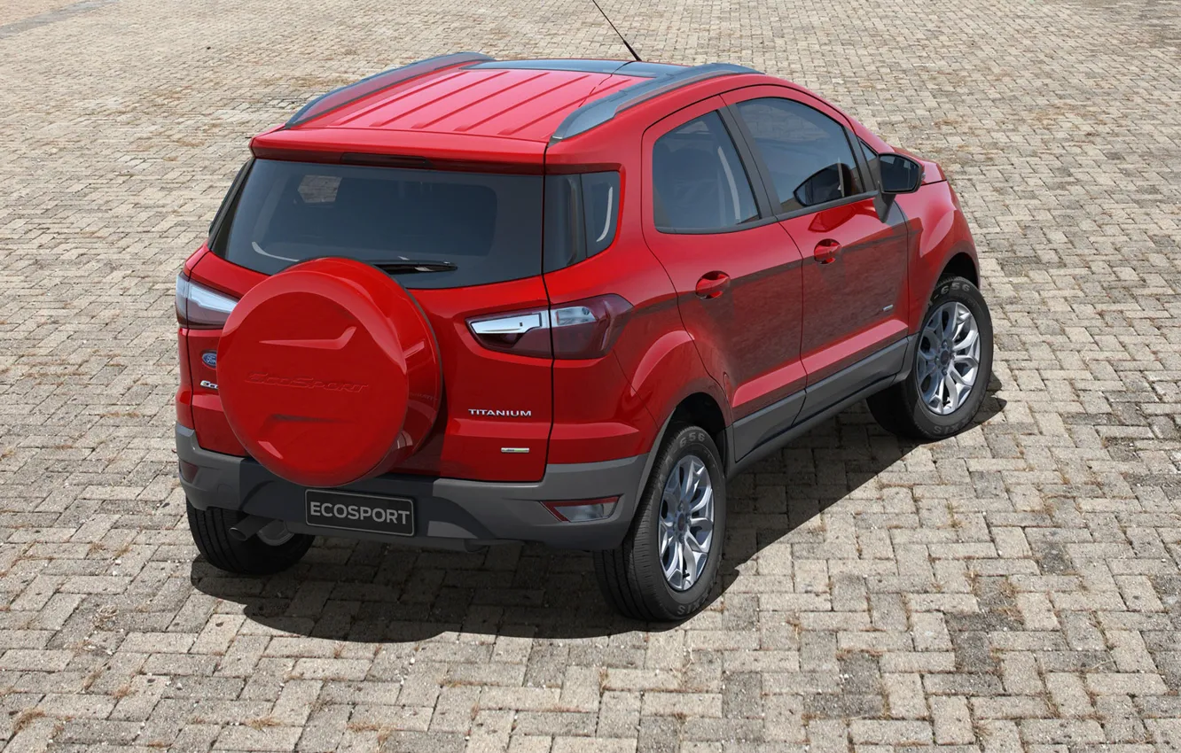 Photo wallpaper Ford, crossover, EcoSport