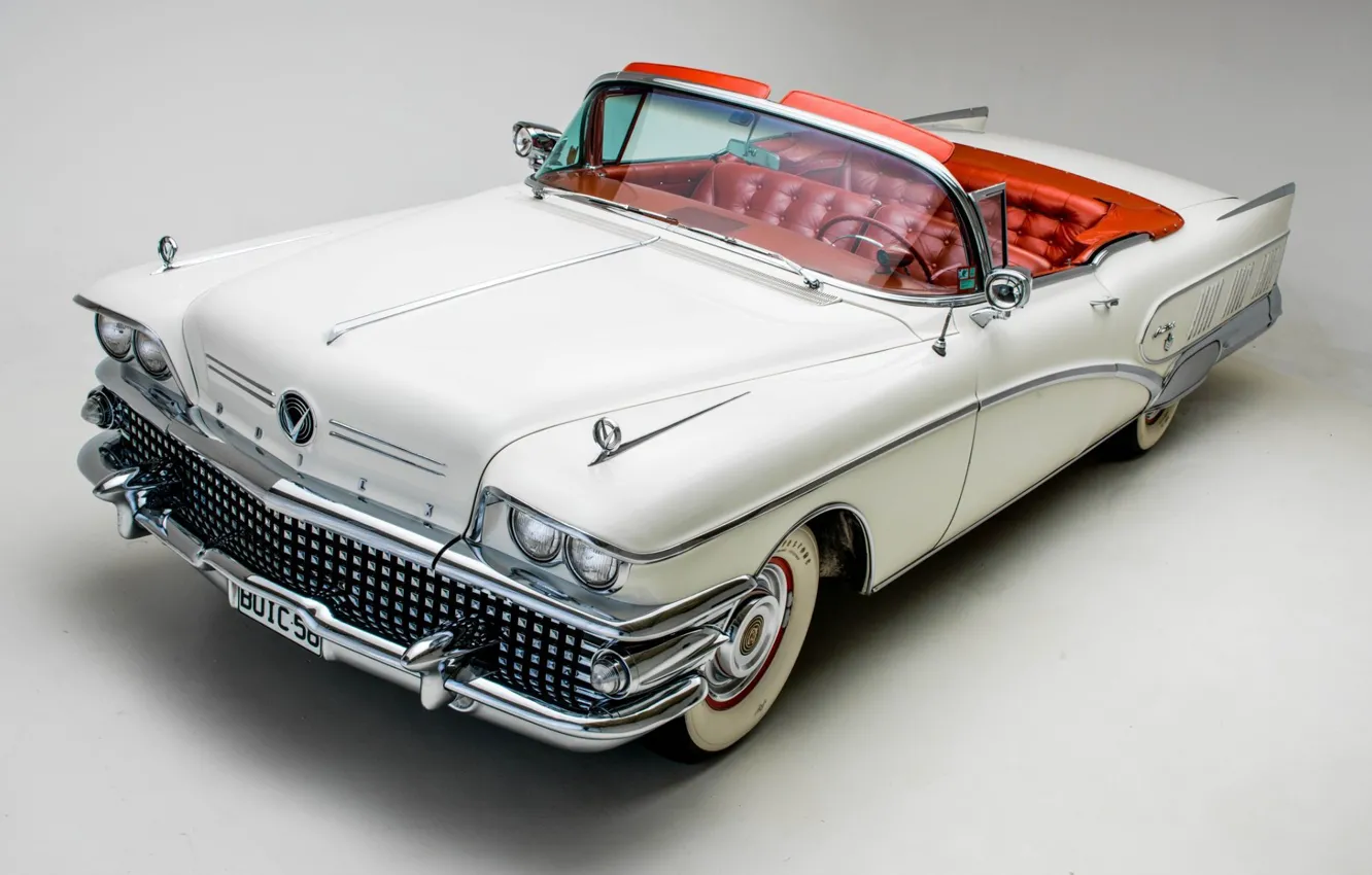 Photo wallpaper Convertible, 1958, Luxury, Buick Limited