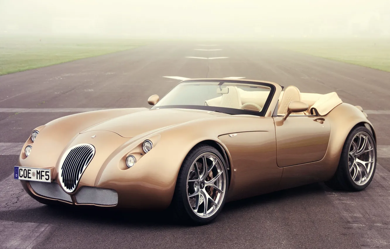 Photo wallpaper Cars, Wallpaper, Wiesmann Roadster MF5, Wiesmann Auto-Sport