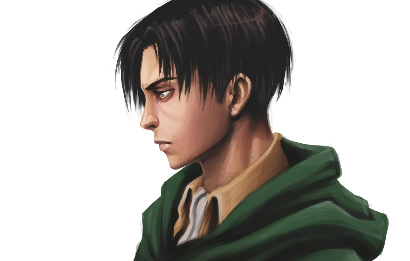 Photo wallpaper art, guy, attack of the titans, Shingeki no Kyojin, rivalle, corporal Levi