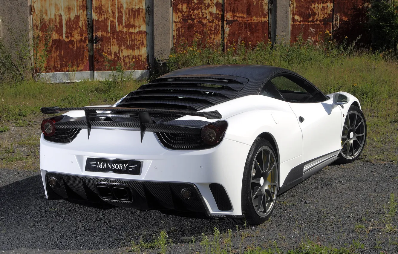 Photo wallpaper white, shadow, Italy, Ferrari, white, Ferrari, 458 italia, primer