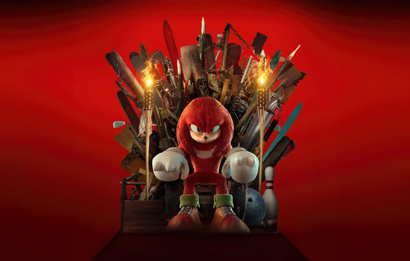 Photo wallpaper Animation, movies, tv series, 2024 Series, Knuckles