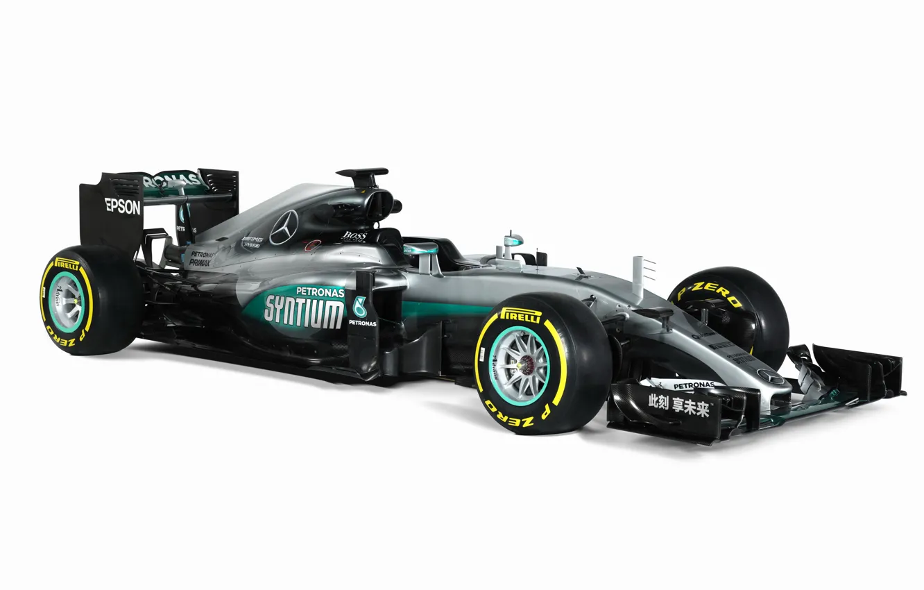 Photo wallpaper formula 1, Mercedes, the car, Mercedes, Formula 1, AMG, W07