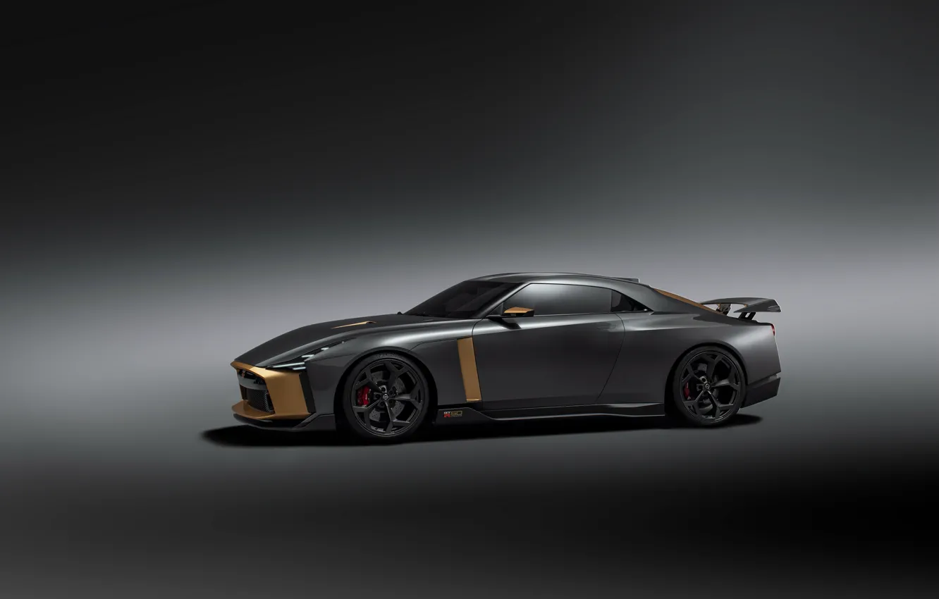 Photo wallpaper Concept, Nissan, side view, 2018, ItalDesign, GT-R50