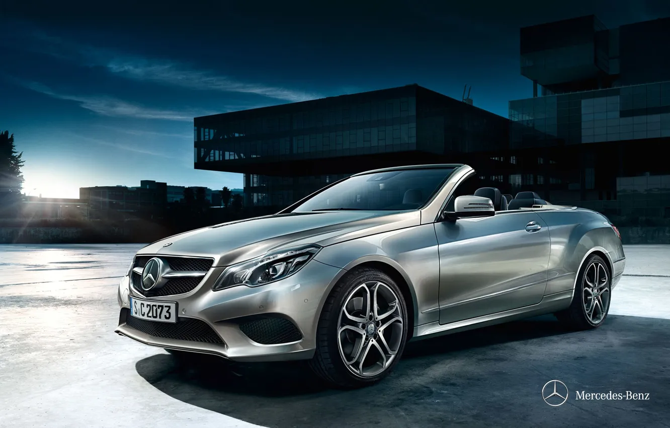 Photo wallpaper Mercedes-Benz, convertible, E-Class, Mercedes, Convertible, 2013, A207