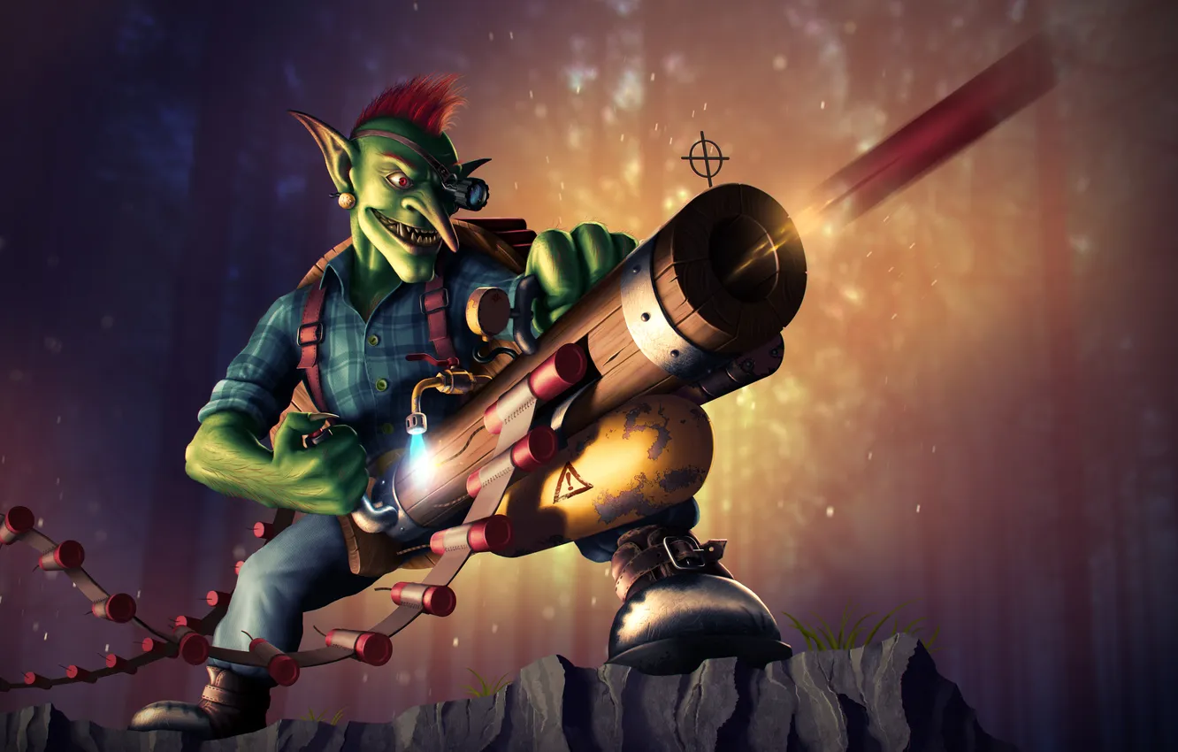 Photo wallpaper bomber, Goblin, warcraft, Hearthstone, Hearthstone: Heroes of Warcraft
