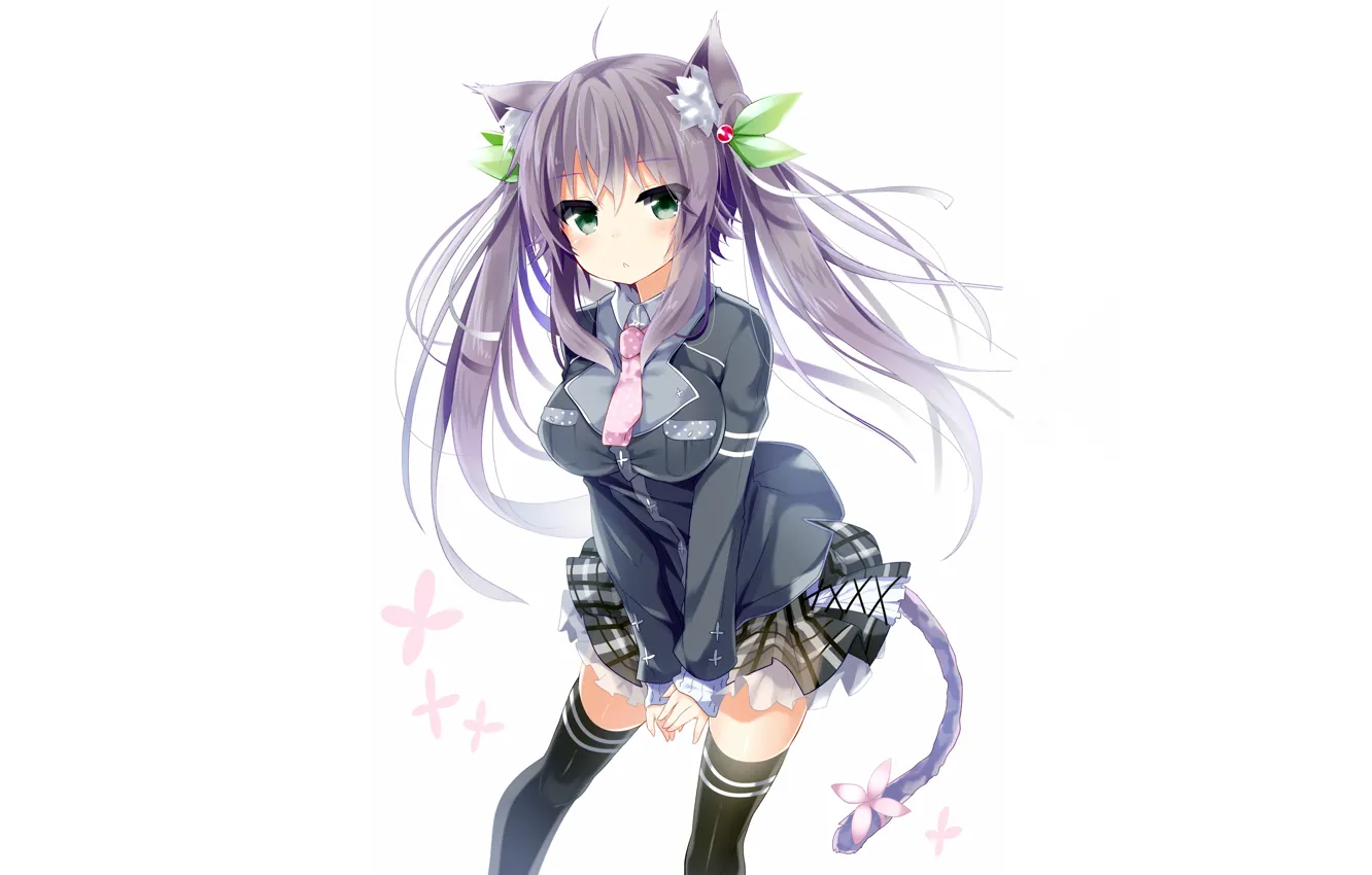 Photo wallpaper girl, sexy, long hair, boobs, anime, beautiful, pretty, erotic