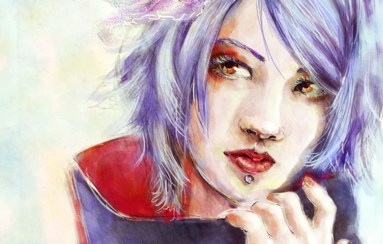 Photo wallpaper Naruto, art, Akatsuki, Konan, xxanaa