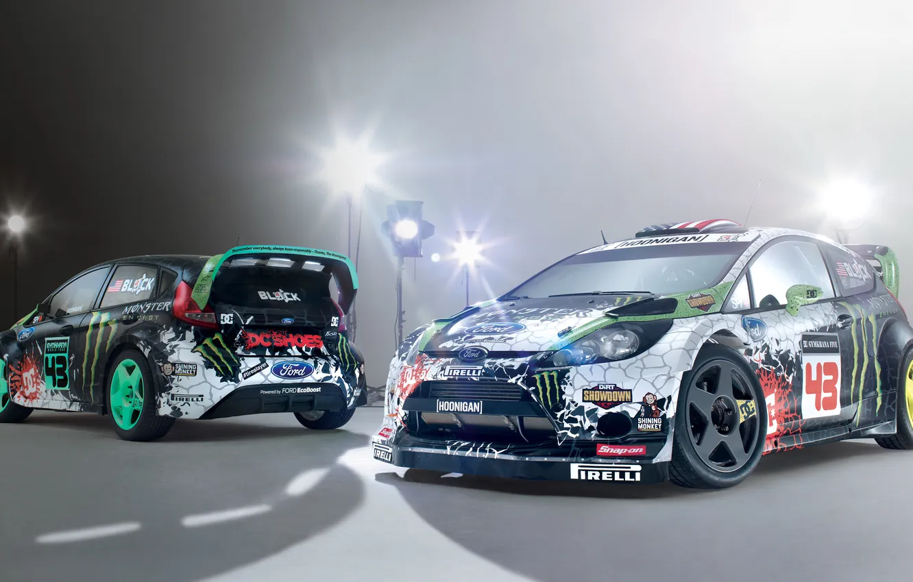 Photo wallpaper Ford, WRC, Ken Block, Rally, Rally, Fiesta, Ken Block, Rally Car