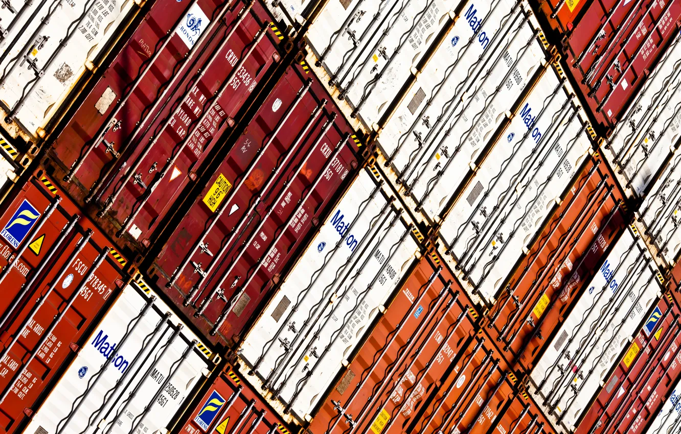 Photo wallpaper metal, background, container, iron