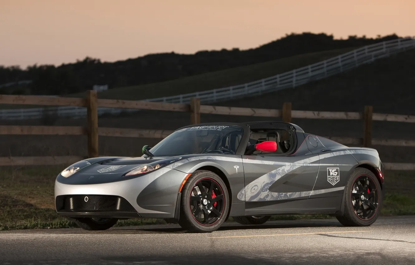 Photo wallpaper brake, convertible, drives