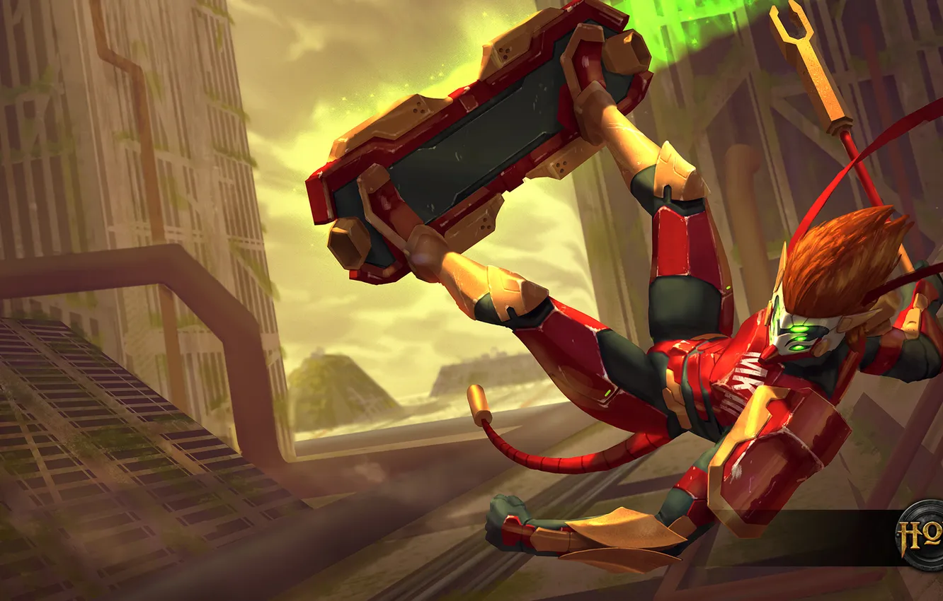 Photo wallpaper hon, Heroes of Newerth, Monkey King, Mecha King