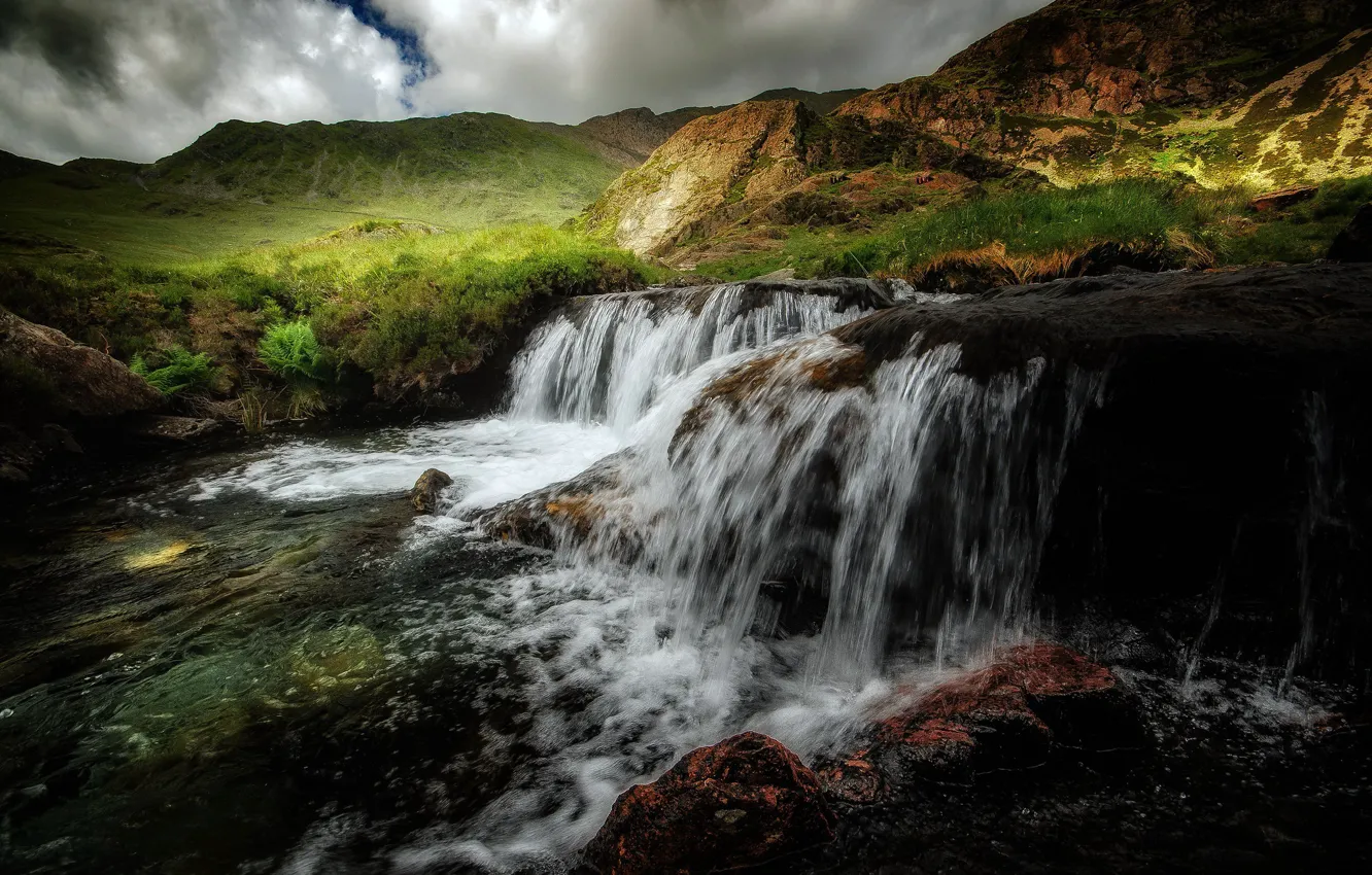 Photo wallpaper Wales, United Kingdom, Bethania