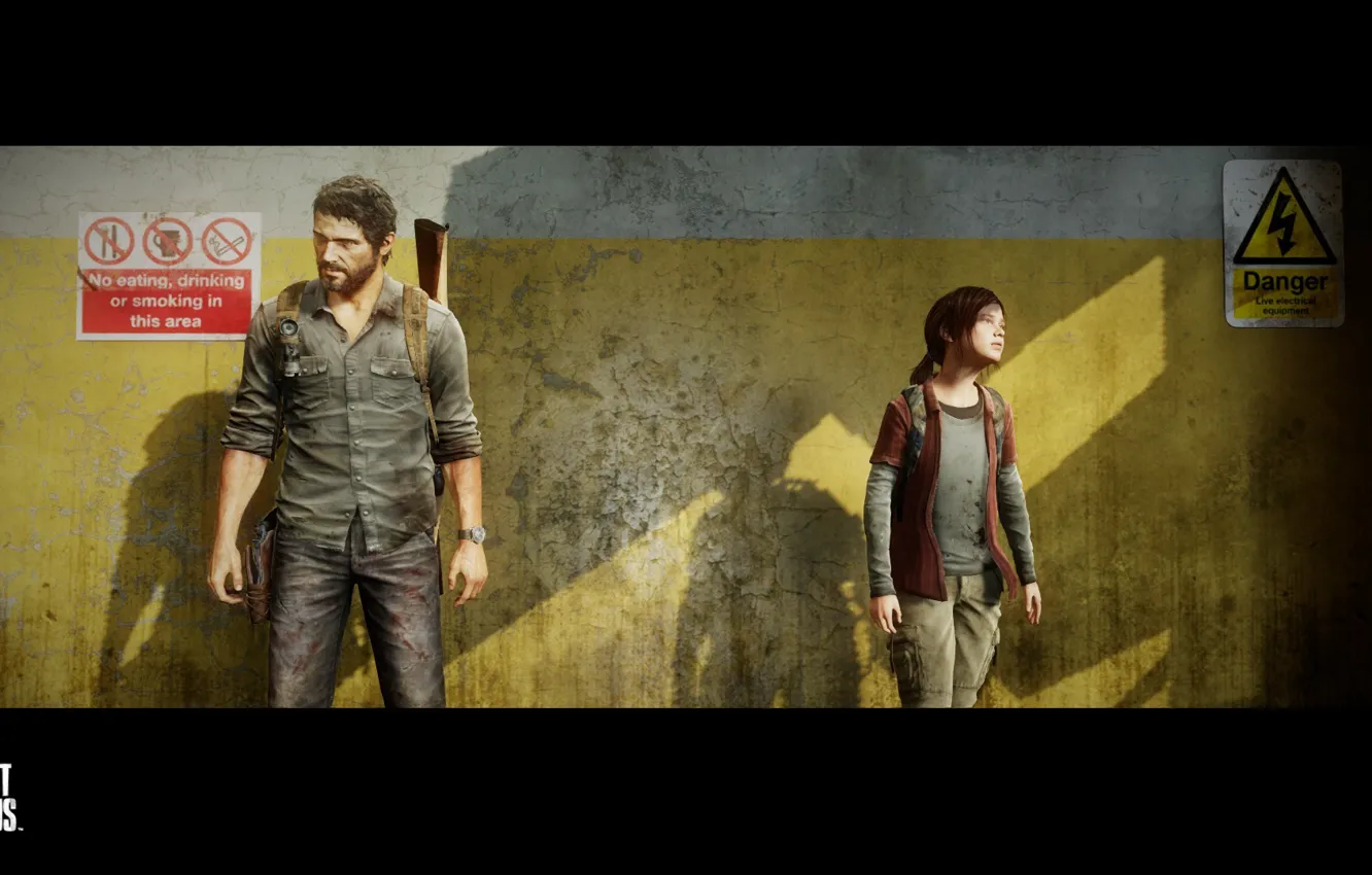 Photo wallpaper The Last of Us, Joel, Ellie