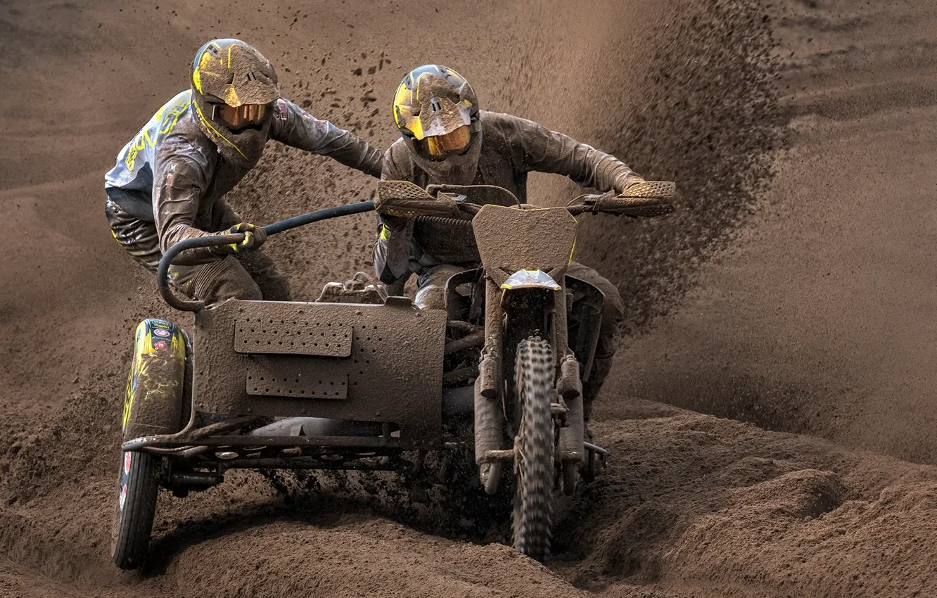 Photo wallpaper race, sport, motorcycle