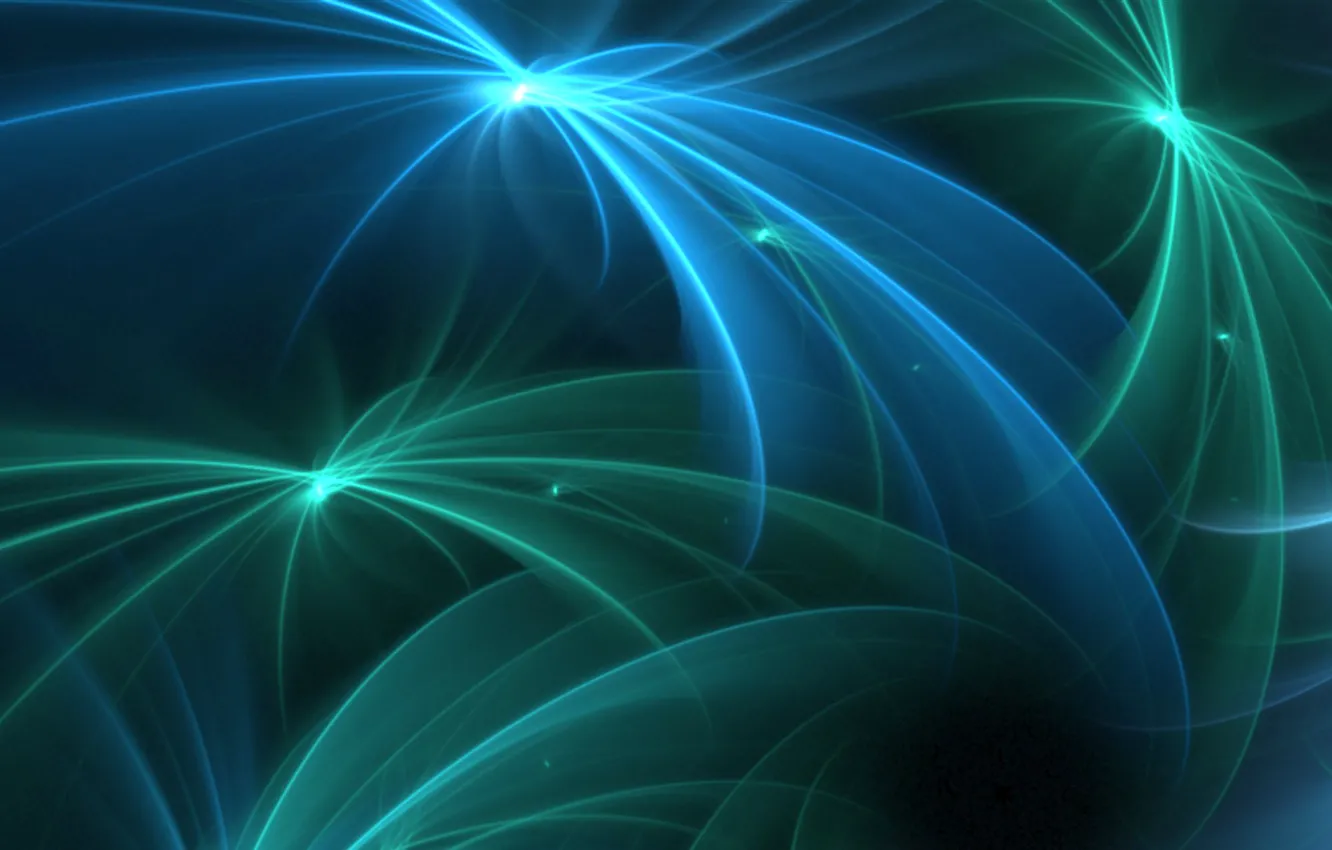 Photo wallpaper rays, light, line, color