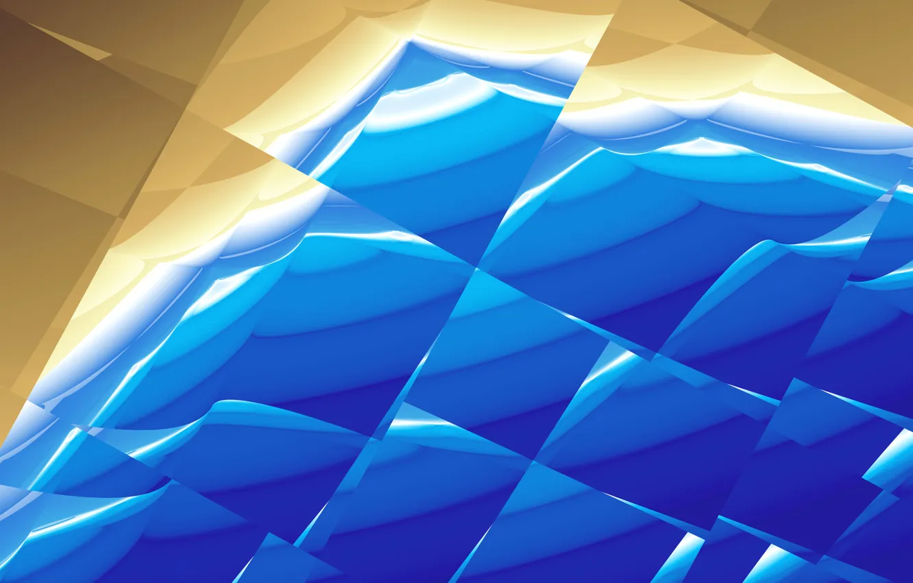 Photo wallpaper light, line, abstraction, color, squares, the volume, edge