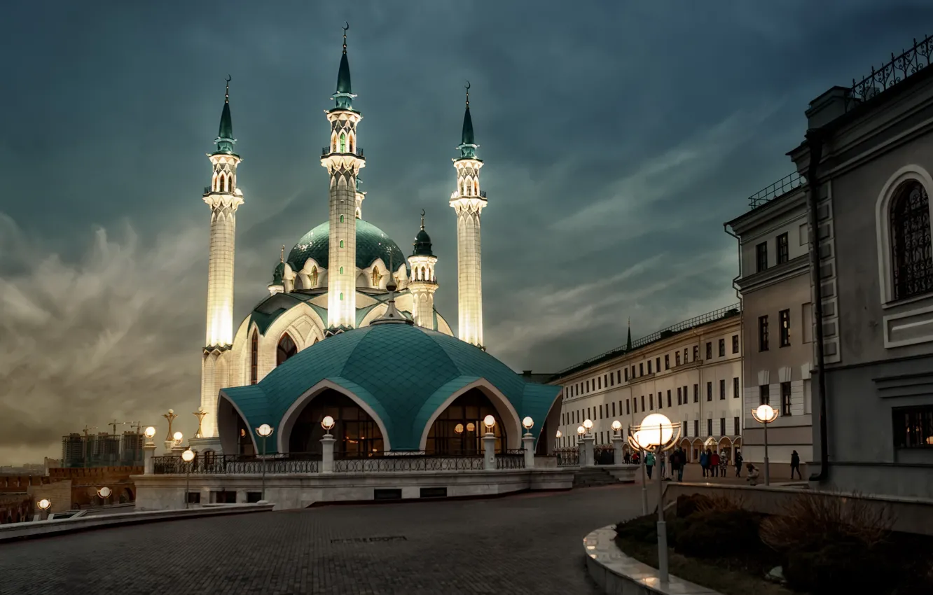 Photo wallpaper Kazan, Tatarstan, Kul Sharif Mosque