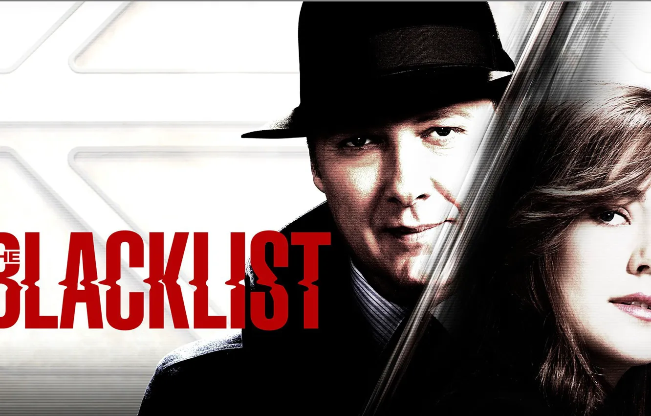 Photo wallpaper NBC, TV show, James Spader, The Blacklist, Megan Boone