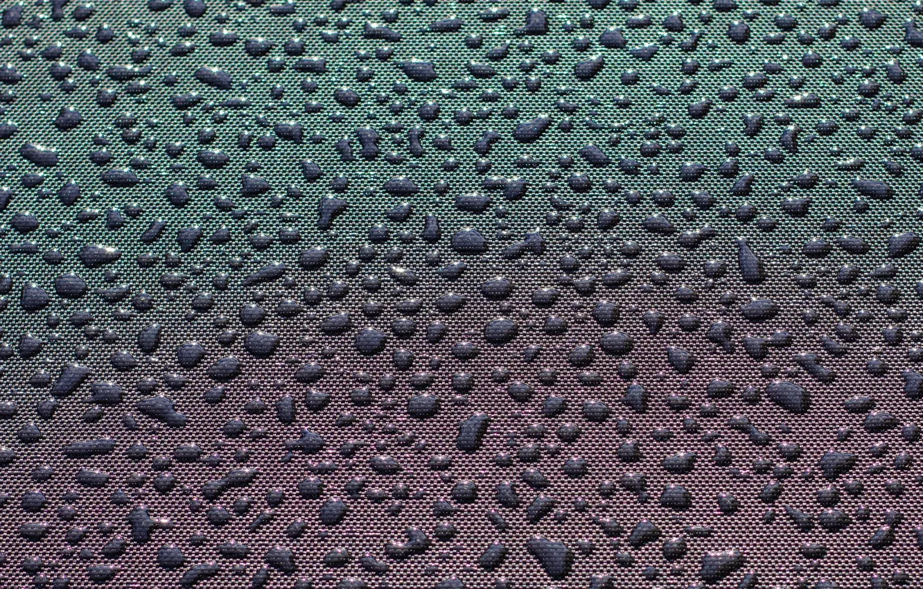 Photo wallpaper water, drops, surface