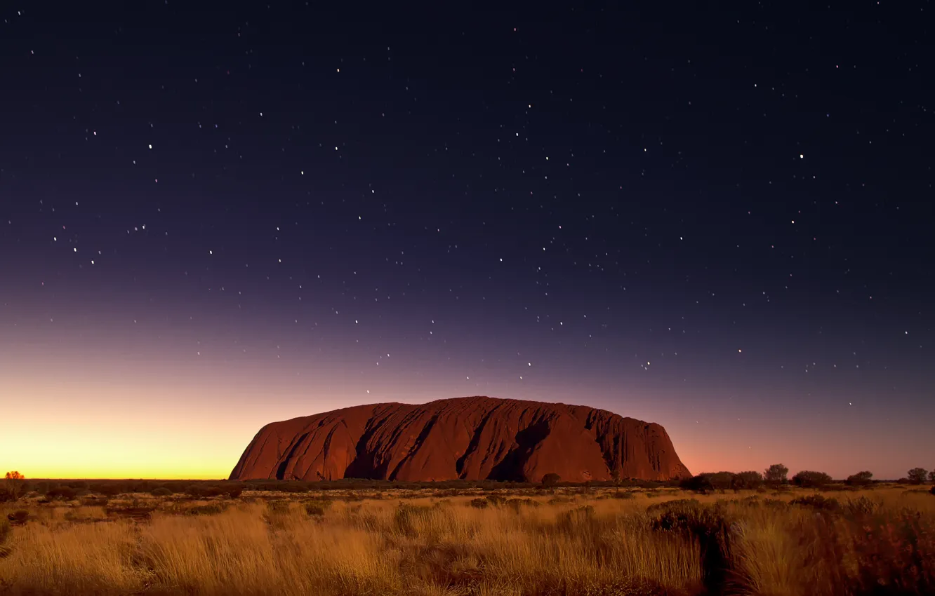 Photo wallpaper Australia, Australia, North, sandstone, Uluru, Ayers Rock, Uluru, Sandstone