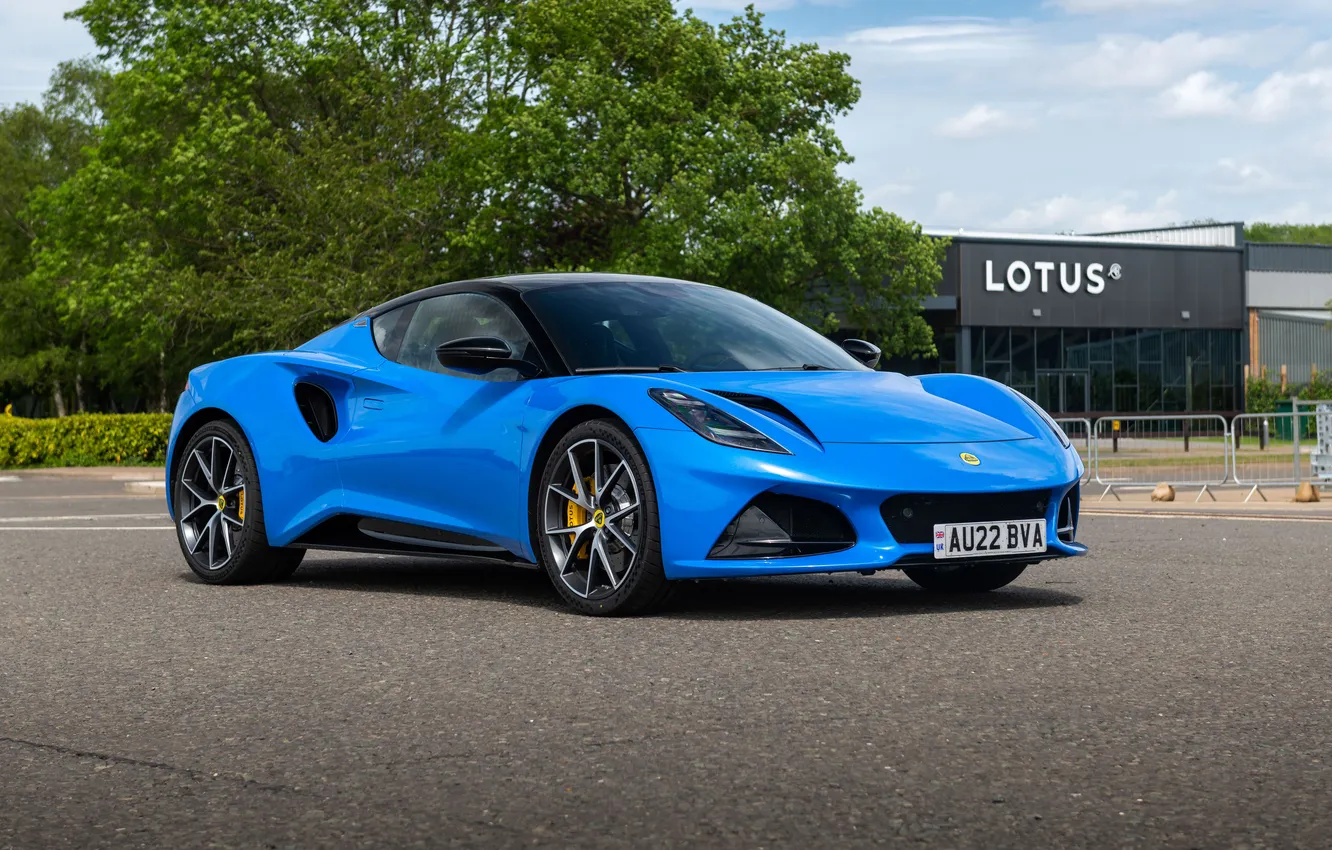 Photo wallpaper First Edition, Black Pack, Lotus Emira