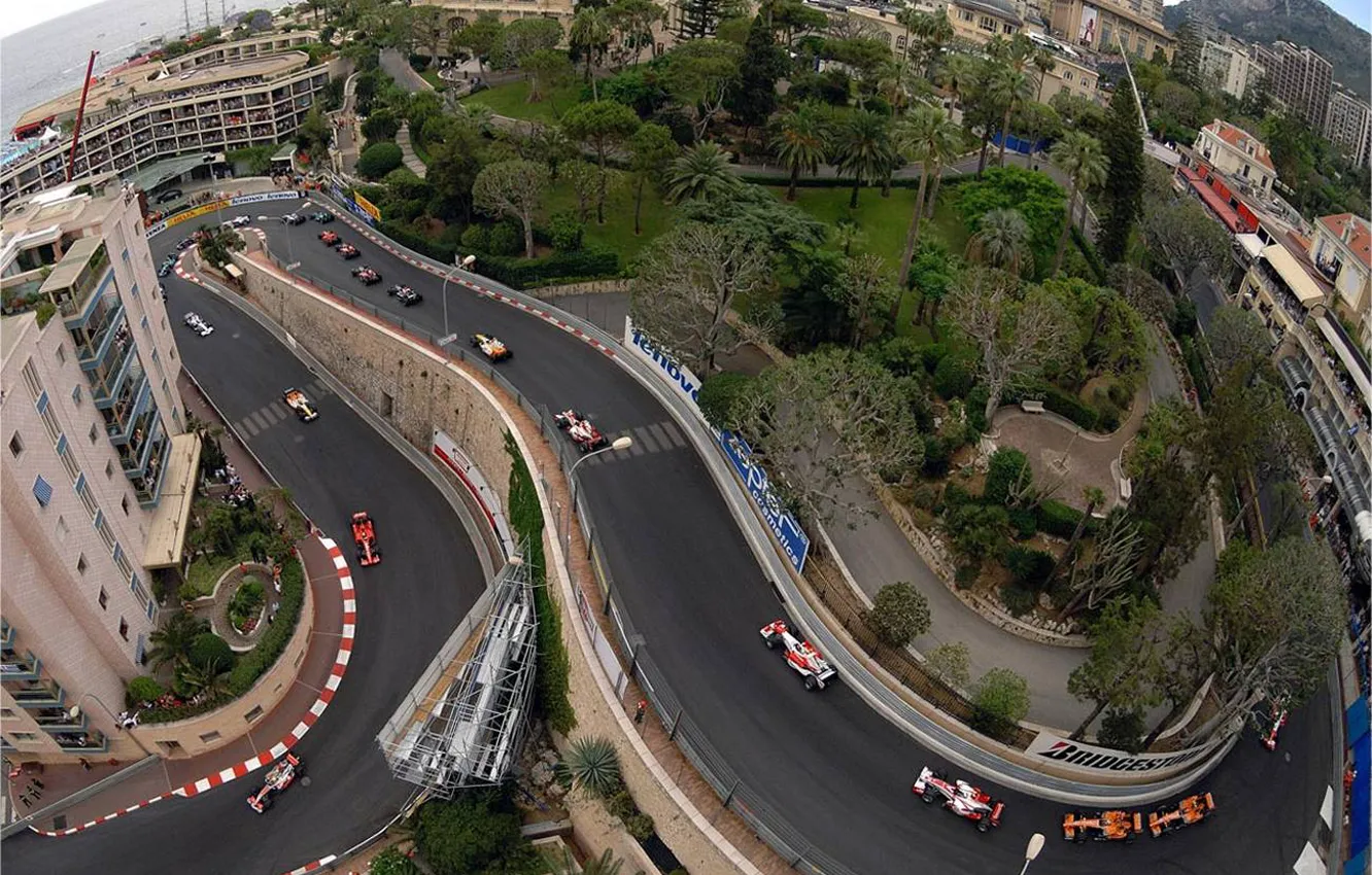 Photo wallpaper Formula1, Monaco