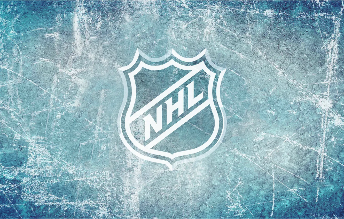 Photo wallpaper ice, the inscription, sign, Wallpaper, sport, hockey, NHL