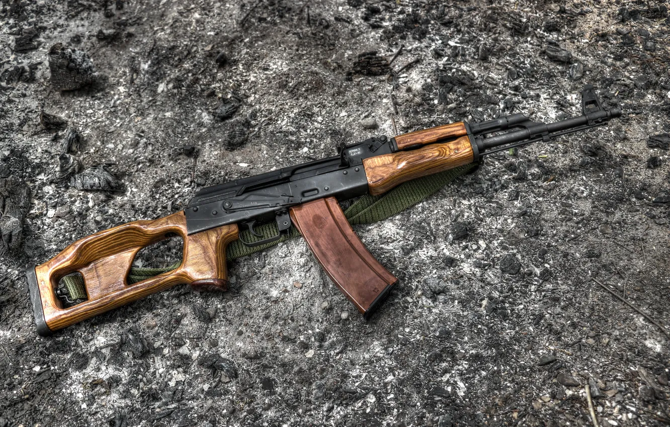 Photo wallpaper weapons, background, machine