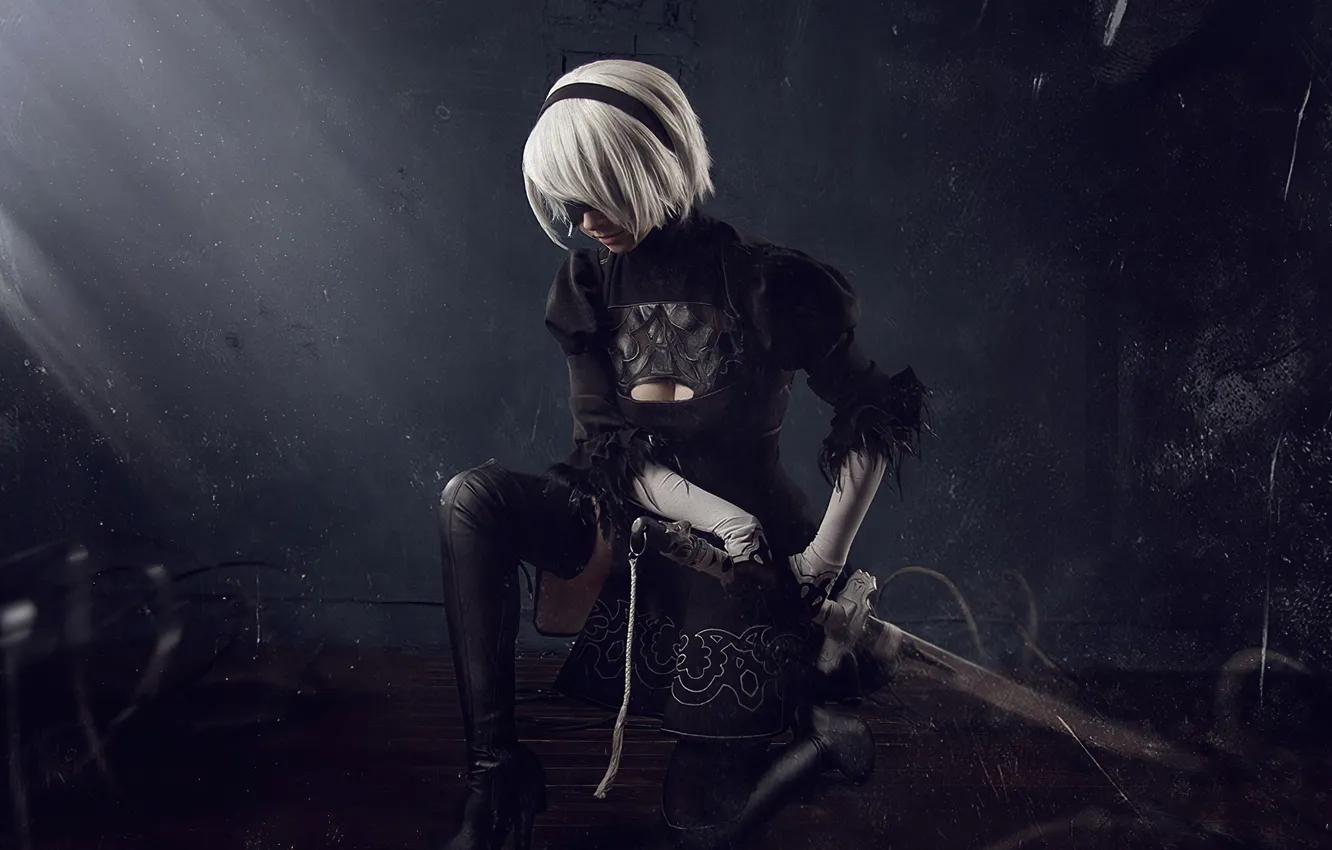 Photo wallpaper background, cute, Nier Automata