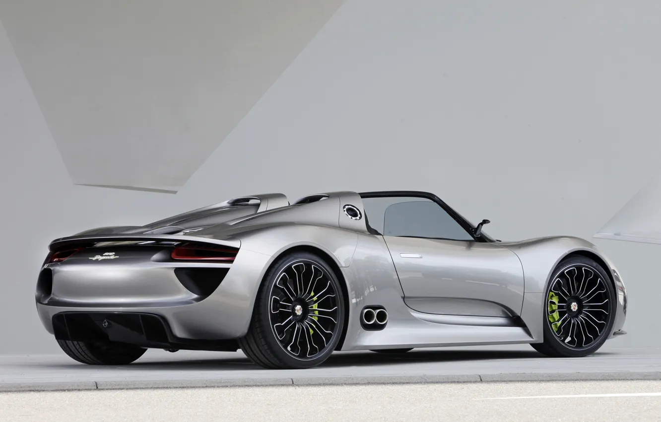 Photo wallpaper Concept, background, Wallpaper, Porsche, the concept, Porsche, Spyder, 918