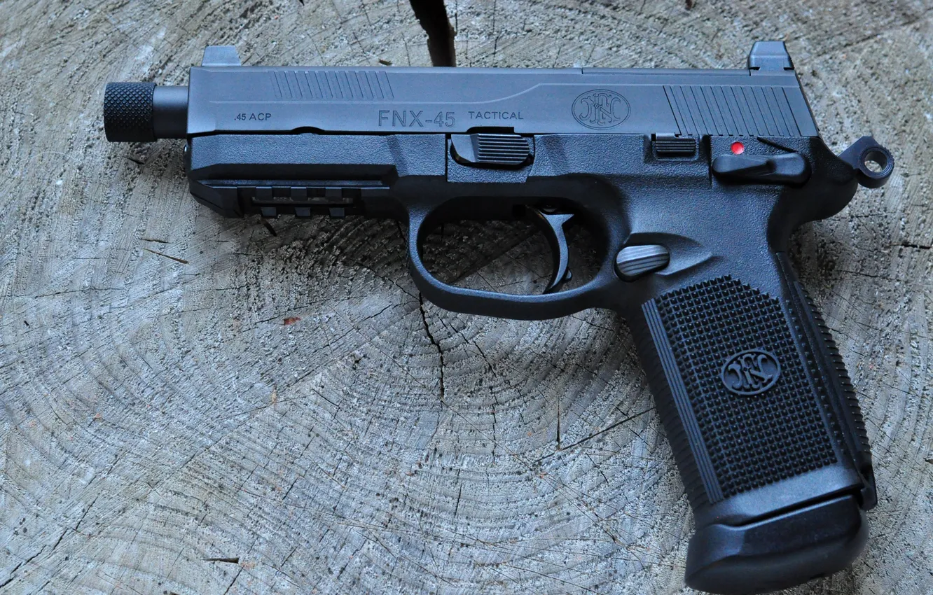 Photo wallpaper gun, weapons, Tactical, FNX-45