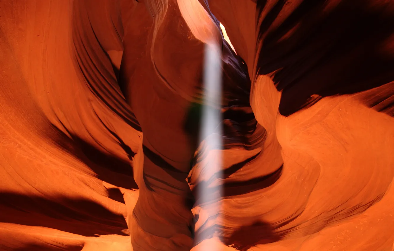 Photo wallpaper sand, the sun, rays, light, stones, rocks, dawn, desert