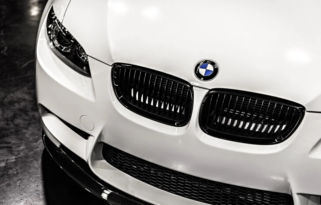 Photo wallpaper BMW, White, E92, Eye