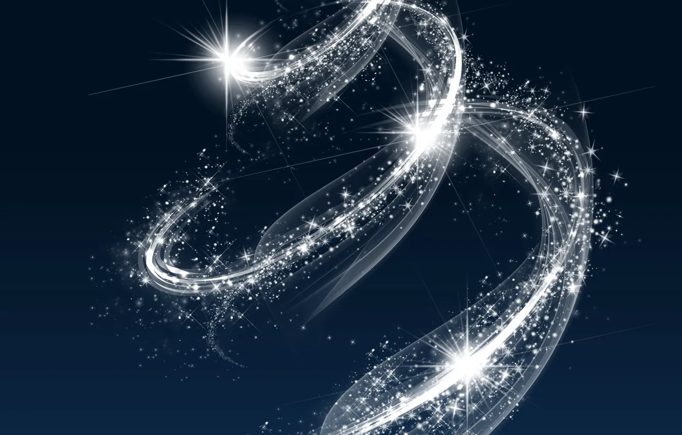Photo wallpaper background, holiday, spiral, lights, Christmas