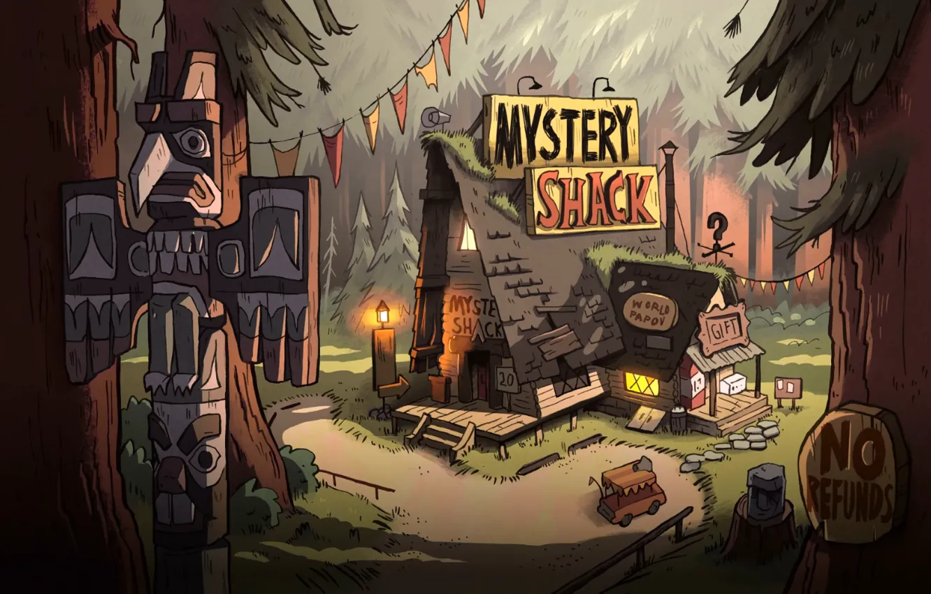 Photo wallpaper Gravity Falls, Gravity Falls, Disney Television Animation, Gravity Falls