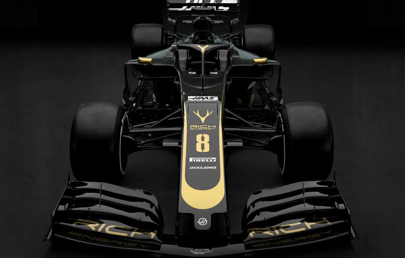 Photo wallpaper Formula 1, the car, 2019, haas