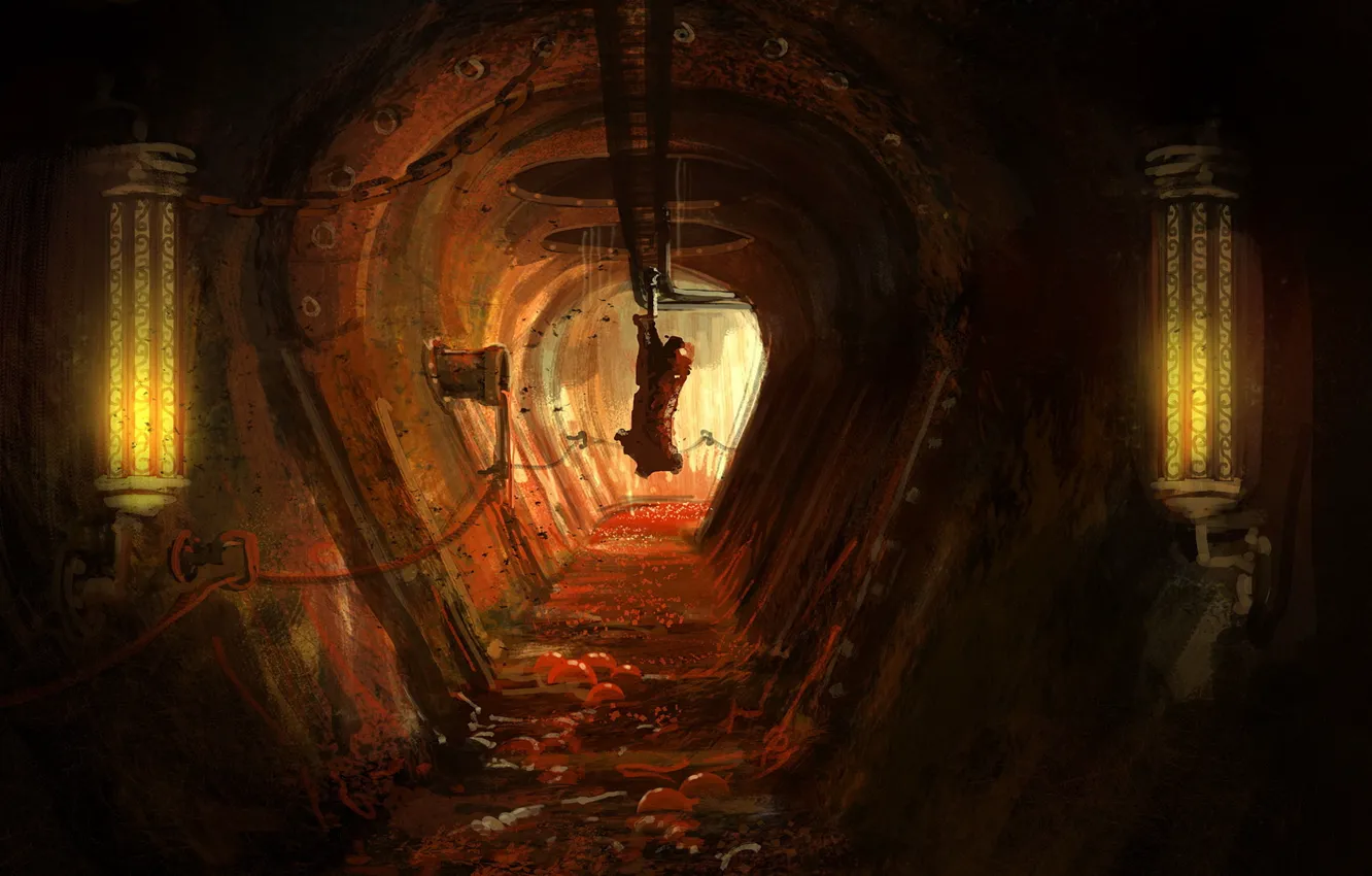 Photo wallpaper game, Machine, Amnesia, pigs