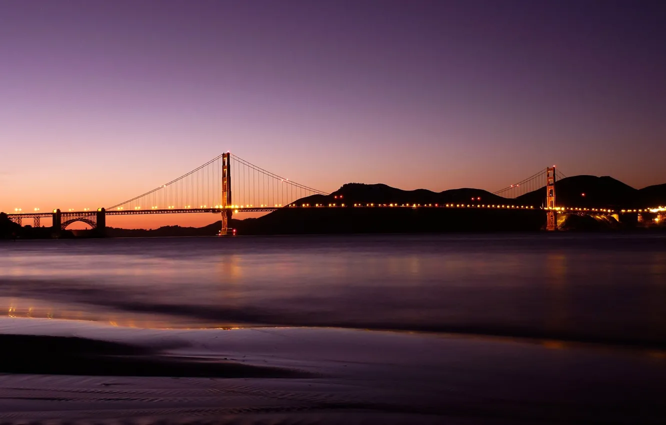 Photo wallpaper Water, Bridge, CA, Golden Gate Bridge, San Francisco